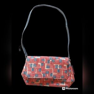 Longaberger Old Glory Patriotic Flag Small Purse